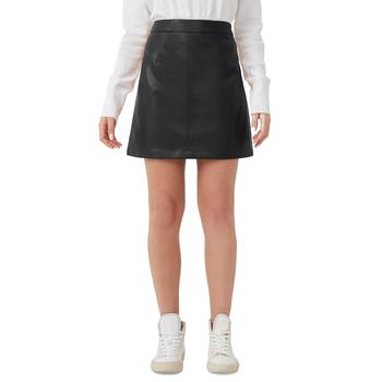 French Connection | Women's Crolenda Faux-Leather Mini Skirt商品图片,额外7折, 额外七折