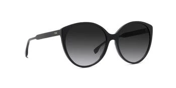 推荐Gradient Smoke Cat Eye Ladies Sunglasses FE40029U 01B 59商品