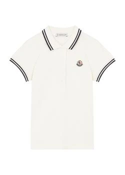 推荐KIDS White piqué cotton polo shirt (4-6 years)商品