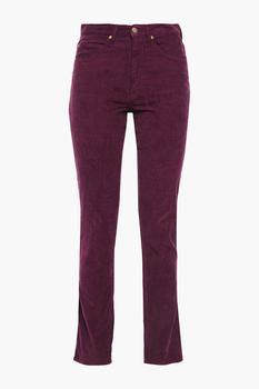 ba&sh | Cotton-blend corduroy slim-leg pants商品图片,4折
