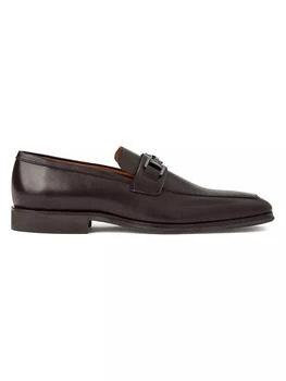 Bruno Magli | Raging Bit Leather Loafers 