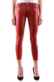 推荐J Brand Skinny Trousers in Red商品