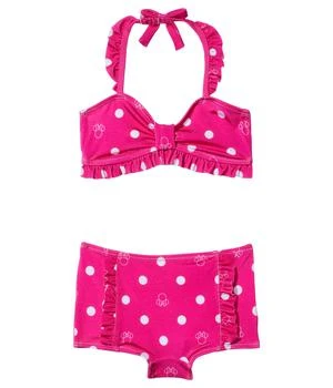 Janie and Jack | Polka Dot Minnie Mouse Two-Piece Swimsuit (Toddler/Little Kids/Big Kids) 9.3折