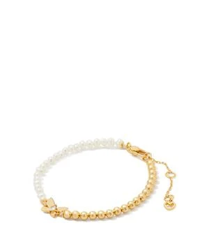 Kate Spade | Pearl and Gold Bead Bracelet,商家Zappos,价格¥1101