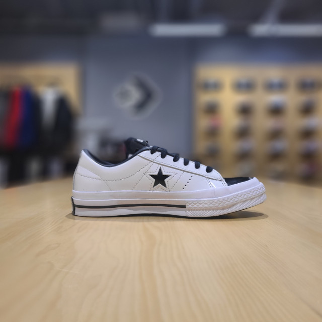匡威直邮, Converse | 【韩国直邮|包邮包税】匡威[converse] ONE STAR HANBYEL OX 运动鞋 白色/黑色/白色 170570C商品图片 7折×额外9折, 包邮包税, 额外九折