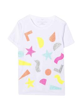 推荐Stella McCartney Kids White T-shirt Girl商品