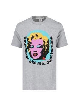 Comme des Garcons | Comme des Garçons Shirt Andy Warhol Printed Crewneck T-Shirt,商家Cettire,价格¥433