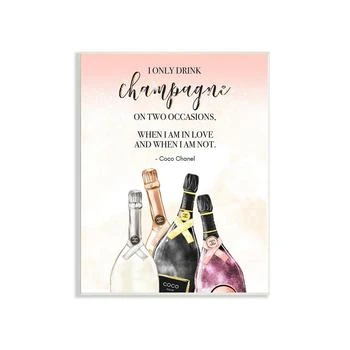 Stupell Industries | Champagne and Love Quote Wall Plaque Art,商家Macy's,价格¥328