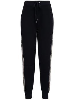 Michael Kors | Black Joggers with Side Logo Band商品图片,6.4折