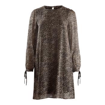 Marella, Marella | Marella Ulster Longsleeve Leopard Dress商品图片 满$250减$20, 满减