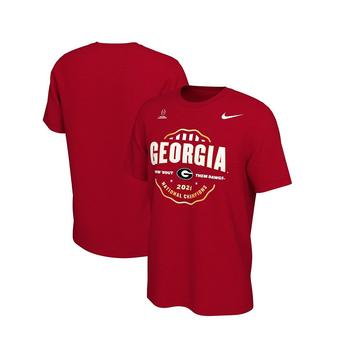 Celebrations, NIKE | Men's Red Georgia Bulldogs College Football Playoff 2021 National Champions Celebration T-shirt商品图片 