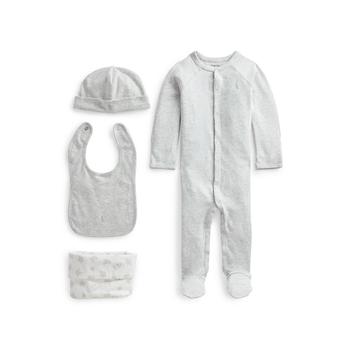 Ralph Lauren | Baby Boys Organic Cotton Gift Set, 4 Piece商品图片,