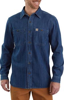 Carhartt | (104145) Denim Long Sleeve Shirt - Levee商品图片,6.2折