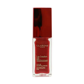娇韵诗唇油, Clarins | Clarins 莹亮耀彩护唇油 - # 07 Red Hot -07 Red Hot(7ml/0.2oz)商品图片 