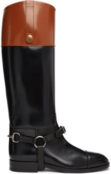 Gucci | Black Zelda Tall Boots商品图片,独家减免邮费