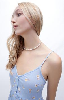 商品LA Hearts | Pastel Pearl Choker Necklace,商家PacSun,价格¥40图片