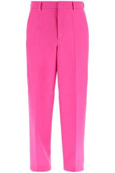 推荐Valentino pink pp crepe couture trousers商品