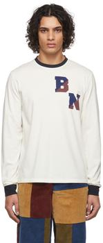 baracuta是什么牌子, Noah | 灰白色 Baracuta 联名 Ringer 长袖 T 恤商品图片 