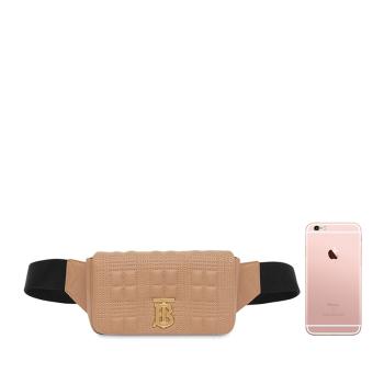 burberry腰包上海, Burberry | Burberry 博柏利 女士裸粉色金属装饰腰包 8028871商品图片 独家减免邮费