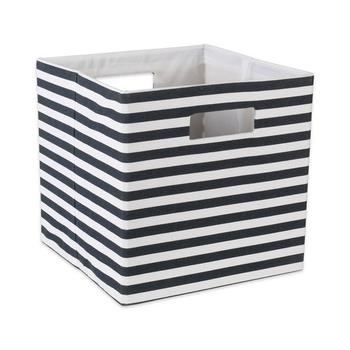 商品Design Imports | Polyester Cube Pinstripe Square,商家Macy's,价格¥216图片