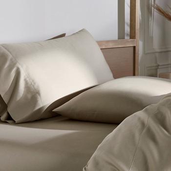 商品Boll & Branch | Signature Organic Cotton Hemmed Pillowcase Set, King,商家Bloomingdale's,价格¥482图片