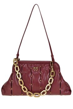 pinko bag链条包, PINKO | Maxi Chain Clutch Pinched bag商品图片 6折