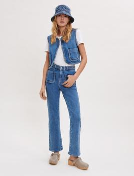 maje外套, Maje | Sleeveless denim jacket商品图片 6折