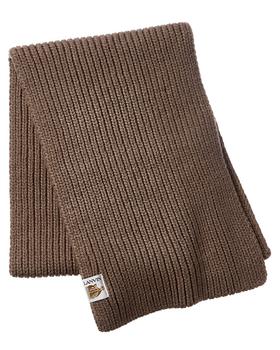 Lanvin | LANVIN Chunky Knit Wool Scarf商品图片,5.9折