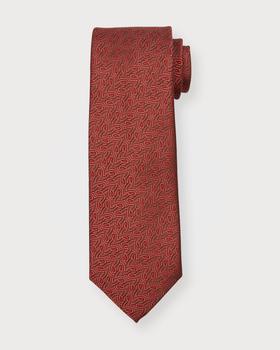 商品Men's Jacquard Silk Tie,商家Neiman Marcus,价格¥1971图片