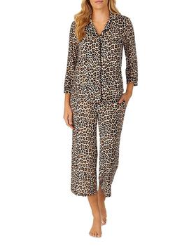 Kate Spade衣服, Kate Spade | Leopard Print Cropped Pajama Set商品图片 