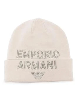 推荐EMPORIO ARMANI - Logo Wool Blend Beanie商品