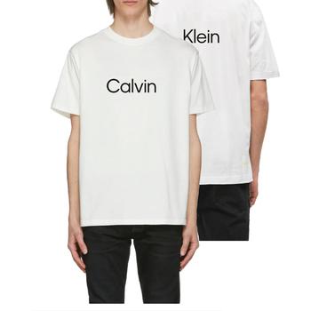 推荐Calvin Klein Mens Cotton Crewneck Graphic T-Shirt商品