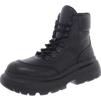 Steve Madden | Steve Madden Mens Hefty Leather Chunky Ankle Boots商品图片,3.4折, 独家减免邮费