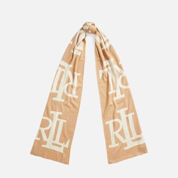 推荐Lauren Ralph Lauren Logo-Jacquard Scarf商品