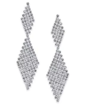 INC International | Crystal Mesh Drop Earrings, Created for Macy's,商家Macy's,价格¥90