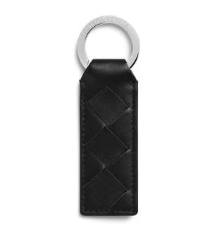 Bottega Veneta | Leather Tab Keyring,商家Harrods,价格¥2272