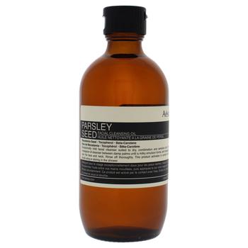 Aesop | Parsley Seed Facial Cleansing Oil by Aesop for Unisex - 6.8 oz Cleanser商品图片,9.5折, 满$275减$25, 满减