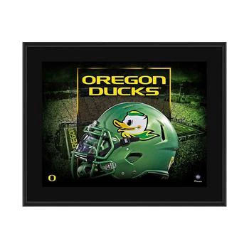 Fanatics Authentic | Oregon Ducks 10.5" x 13" Green Combat Duck Alternate Helmet Sublimated Plaque,商家Macy's,价格¥224