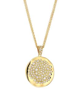 商品Alberto Milani | Via Brera 18K Yellow Gold & Diamond Pendant Necklace,商家Saks Fifth Avenue,价格¥42284图片