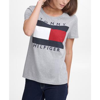 Tommy Hilfiger | Women's Cotton Logo T-Shirt商品图片,5折