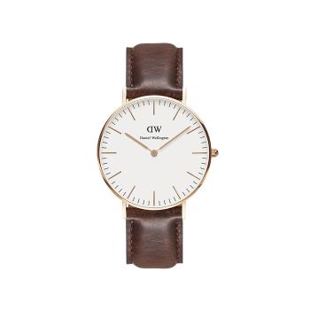 推荐Daniel Wellington 丹尼尔惠灵顿 棕色表带不锈钢表盘女士手表 0511DW商品