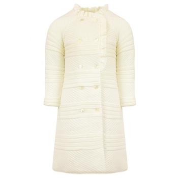 商品Knitted Ivory Coat,商家Designer Childrenswear,价格¥230图片