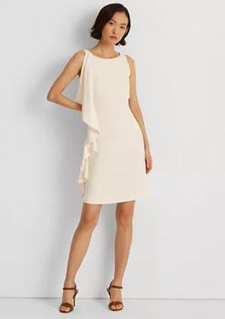 拉夫劳伦连衣裙是什么牌子, Ralph Lauren | Georgette Sleeveless Cocktail Dress商品图片 3折