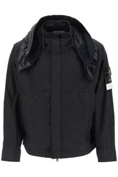 推荐Stone island hooded jacket in membrana 3l tc商品