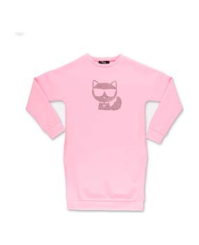 推荐Abito Choupette Rosa Fluo In Techno Tessuto商品