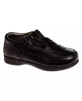 French Toast | Little Girls Artificial Leather Construction School Shoes,商家Macy's,价格¥207