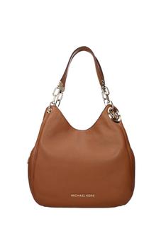 michael kors包行李箱, Michael Kors | Shoulder bags lillie lg Leather Brown Luggage商品图片 6.5折