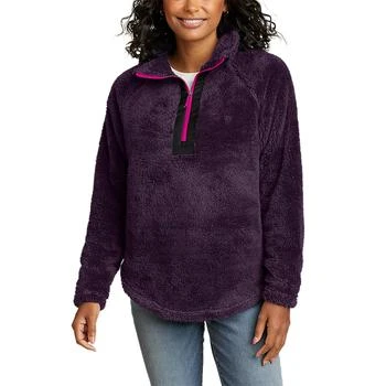 Eddie Bauer | Women's Fast Fleece Plush 1/4 Zip - Print 5.1折