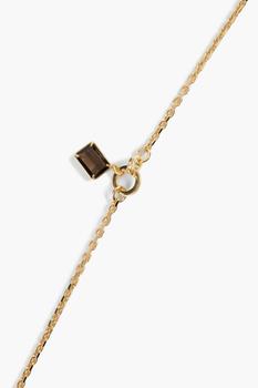 商品Cornelia Webb | 24-karat gold-plated quartz necklace,商家THE OUTNET US,价格¥2583图片