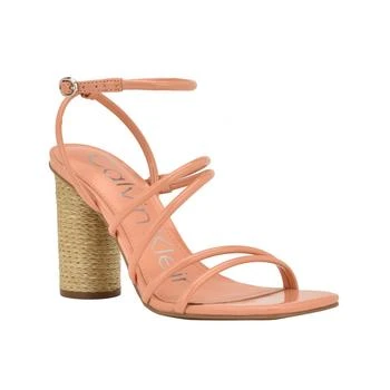 Calvin Klein | Women's Sizzle High Block Heel Dress Sandals 3.9折